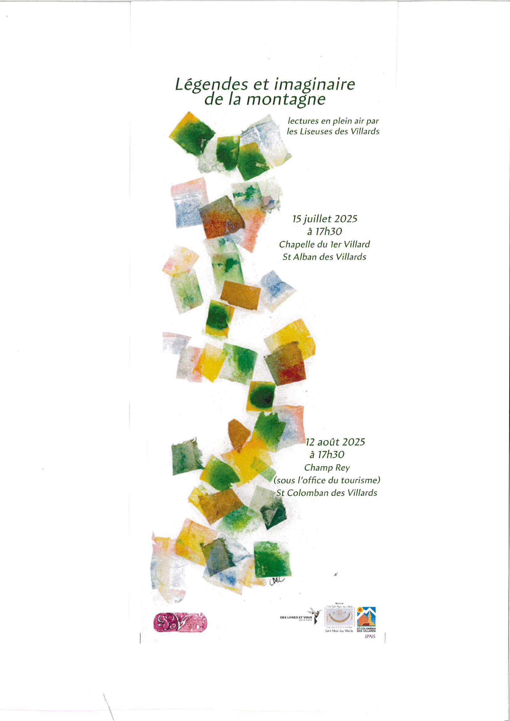 AFFICHE LES LISEUSES DES VILLARDS